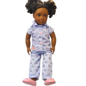 OUR GENERATION 18" Doll African American "Gloria" Like New